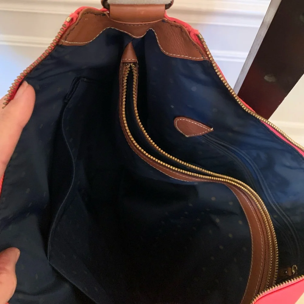 Kate Spade Nylon Adjustable Crossbody Baby Bag Pink